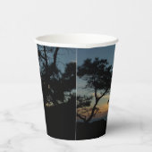 Torrey Pine Sunset III Californië Landschap Papieren Bekers (Rechts)