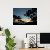 Torrey Pine Sunset III Californië Landschap Poster (Thuiskantoor)