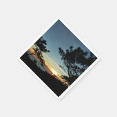 Torrey Pine Sunset III Californië Landschap Servetten (Hoek)