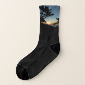 Torrey Pine Sunset III Californië Landschap Sokken (Links - buitenkant)