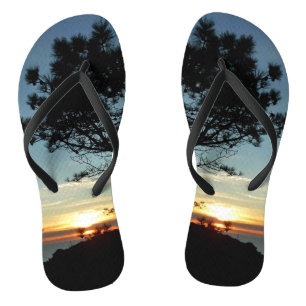 Torrey Pine Sunset III Californië Landschap Teenslippers