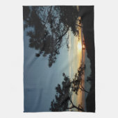 Torrey Pine Sunset III Californië Landschap Theedoek (Verticaal)
