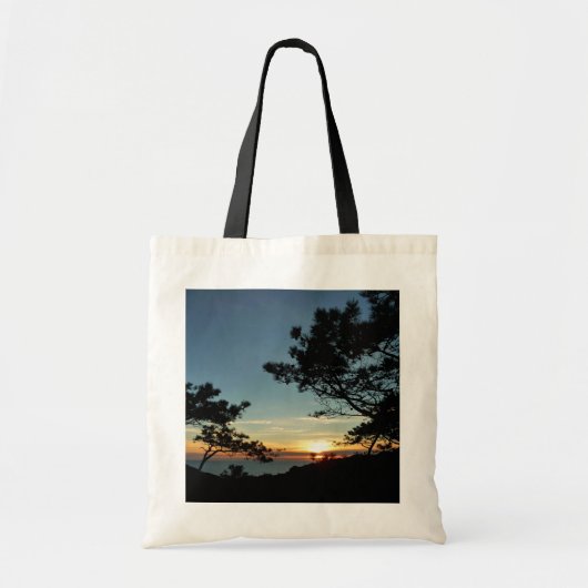 Torrey Pine Sunset III Californië Landschap Tote Bag (Voorkant)