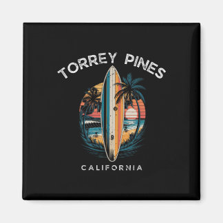 Torrey Pines Beach California Men Women Surfing  Magneet