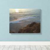 Torrey Pines Beach Canvas Afdruk (Insitu (Houten vloer))