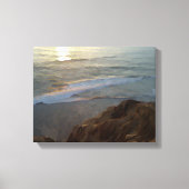 Torrey Pines Beach Canvas Afdruk (Voorkant)