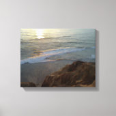 Torrey Pines Beach Canvas Afdruk (Voorkant)