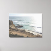 Torrey Pines Beach Large Canvas Print (Voorkant)