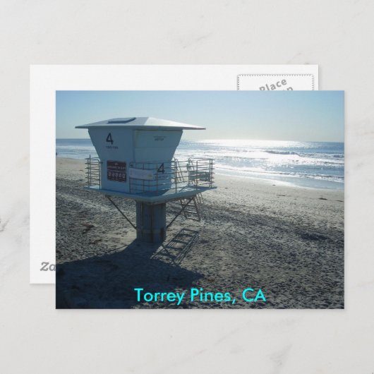 Torrey Pines, CA Briefkaart (Voorkant / Achterkant)