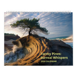 Torrey Pines fluistert surrealistisch Kalender