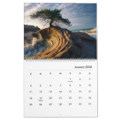 Torrey Pines fluistert surrealistisch Kalender (Jan 2026)