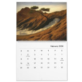 Torrey Pines fluistert surrealistisch Kalender (Feb 2026)