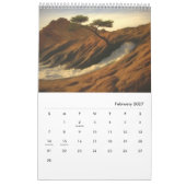 Torrey Pines fluistert surrealistisch Kalender (Feb 2027)