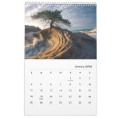 Torrey Pines fluistert surrealistisch Kalender (Jan 2026)