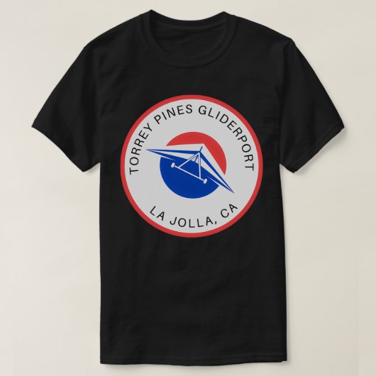 Torrey Pines Gliderport La Jolla California T-shirt (Design voorkant)