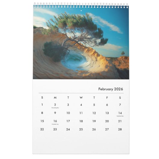Torrey Pines: Onvervreemdbaar charme Kalender (Feb 2026)