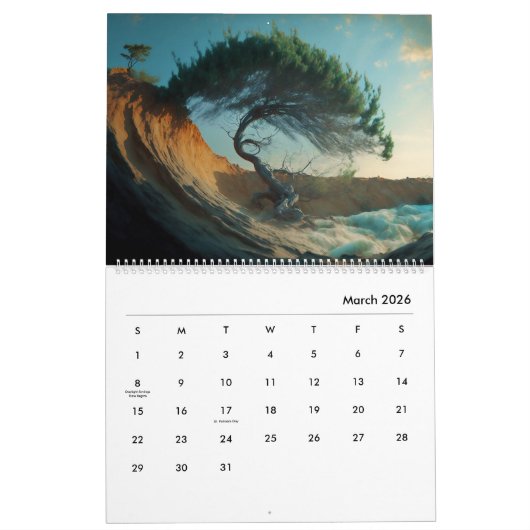 Torrey Pines: Onvervreemdbaar charme Kalender (Mar 2026)