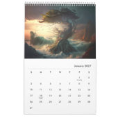 Torrey Pines over wonderen van windsweept Kalender (Jan 2027)