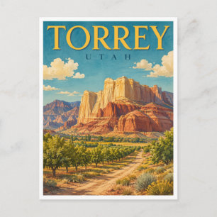 Torrey Utah Capitol Reef GeoSaga Briefkaart