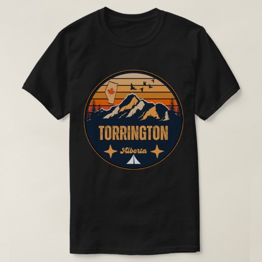 Torrington, Alberta T-shirt (Design voorkant)