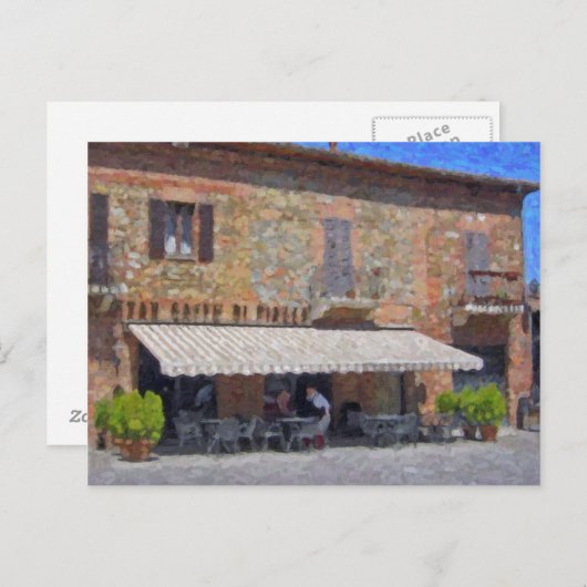 Torrita di Siena, Briefkaart Toscane (Voorkant / Achterkant)