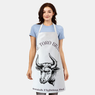 Torro Bravo Spaanse vechtstier Schort