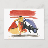 torro en torrero briefkaart (Voorkant)