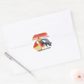 torro en torrero ronde sticker (Envelop)