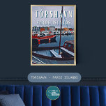 Tórshavn, de stad van het viking-verhaal poster<br><div class="desc">Tórshavn is de grootste stad en hoofdstad van de Faeröer. Het ligt in het zuiden van het grootste eiland van de archipel,  Streymoy.</div>