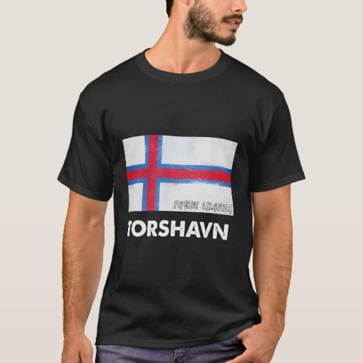 Torshavn Faroe T-shirt (Voorkant)