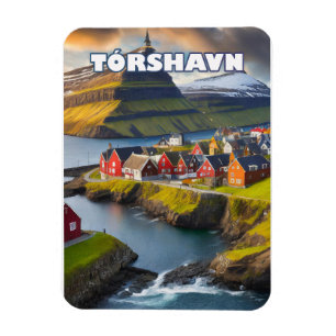 Tórshavn, waar de wilde natuur zich ontwikkelt magneet