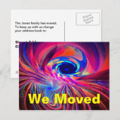 Torsion Wave Aankondigingskaart (Voorkant / Achterkant)