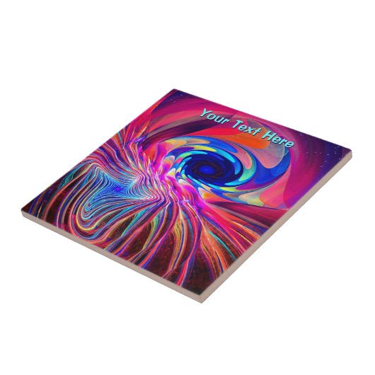 Torsion Wave Tegeltje (Zijkant)