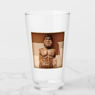 torso 16oz-rotsglas glas