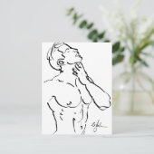 Torso Sketch Briefkaart (Staand voorkant)