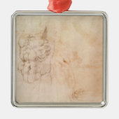 Torso Study Metalen Ornament (Voorkant)