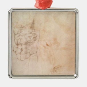 Torso Study Metalen Ornament