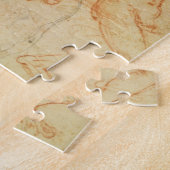 Torso van een Man in profiel, het hoofd vierkant v Legpuzzel (Zijkant)
