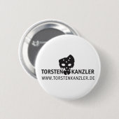 torsten kanzler ronde button 5,7 cm (Voorkant /achterkant)