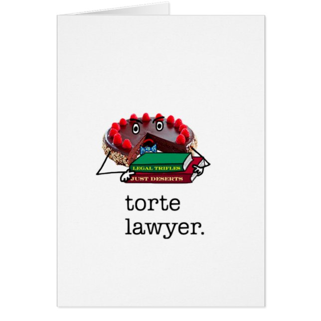 Torte Lawyer: kaarten (Voorkant)