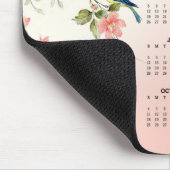 Tortelduifjes 2015 Kalender zwart roze wit Muismat (Hoek)