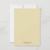 Tortelduifjes 3,5 x 5-inch bridal Shower-uitnodigi Kaart (Achterkant)