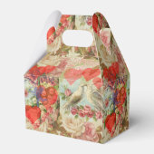 Tortelduifjes Antiek Hart Bedankdoosjes (Achterkant)