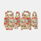 Tortelduifjes Antiek Hart Bedankdoosjes (Uitgevouwen)