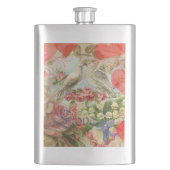 Tortelduifjes  Antiek Hart Flacon (Voorkant)