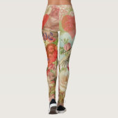 Tortelduifjes  Antiek Hart Leggings (Achterkant)