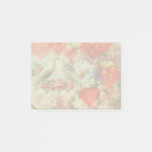 Tortelduifjes Antiek Hart Post-it® Notes (Voorkant)