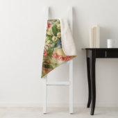 Tortelduifjes  Antiek Hart Sherpa Deken (In situ)