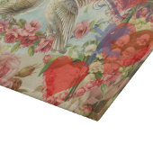 Tortelduifjes Antiek Hart Snijplank (Hoek)