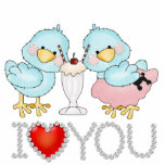 Tortelduifjes beeldhouwkunst staand fotobeeldje<br><div class="desc">ontwerp van Cheryl Seslar op www.digiwebstudio.com</div>